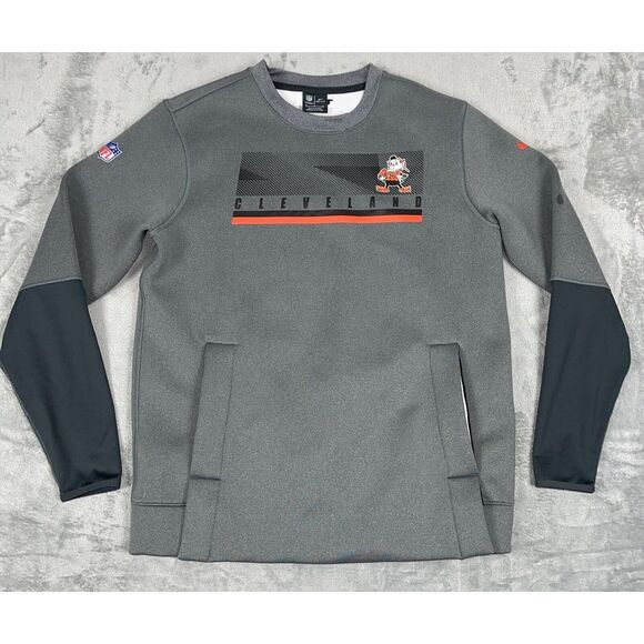 Cleveland Browns NFL On Field Apparel Nike M Jacket TEAM ISSUE Andrew‎ Healy - Picture 1 of 10